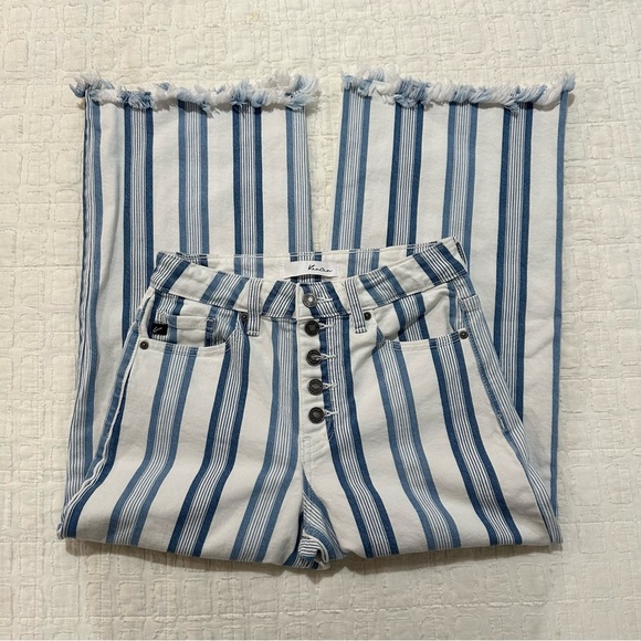 KanCan The Bettea High Waist Striped Jeans - Picture 10 of 16